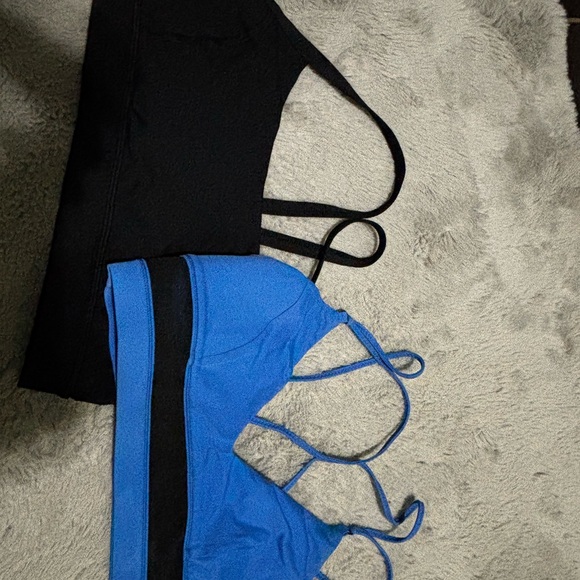 lululemon athletica Black and Blue Bikini Tops - Picture 3 of 3